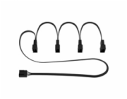 ARCTIC kabel rozbočovač, 4-pin PWM Ventilátor, 1-na-4