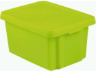 CURVER Essentials Úložný box s víkem Zelená 26l