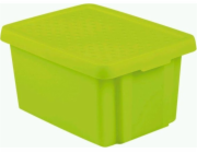 CURVER Essentials Úložný box s víkem Zelená 26l