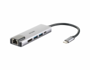 DUB-M520 USB-C hub s Ethernetem a napájením, USB hub
