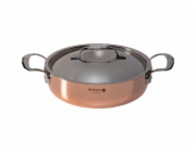 De Buyer Prima Matera Saucepot copper/steel low 24cm induction