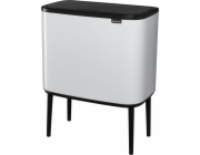 Brabantia odpad.koš Bo Touch Bin bílý 11 + 23 L