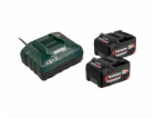Metabo nabíječka ASC 55 + 2x akumulátor Li-Power 18V/4Ah