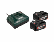 Metabo nabíječka ASC 55 + 2x akumulátor Li-Power 18V/4Ah