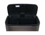 Brabantia odpad.koš Bo Touch Bin Platinum, 11 + 23 L