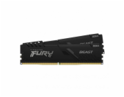 KINGSTON DIMM DDR4 32GB (Kit of 2) 3200MT/s CL16 FURY Beast Černá