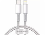 Baseus BASEUS DATA PD20W TYPE-C TO LIGHTNING CABLE 100CM BÍLÝ USB kabel (6953156231924) - 6953156231924