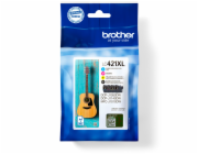 Brother LC421XL - 4-balení - XL - černá, žlutá, azurová, purpurová - originální - inkoustová cartridge - pro Brother DCP-J1140DW, MFC-J1010DW, MFC-J1012DW