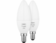 Philips Philips Hue E14 dvojité balení 2x470lm - White Amb.