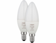 Philips Hue LED Lampe E14 2er Set 5,3W 320lm White Color Amb.