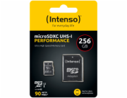 Intenso microSDXC          256GB Class 10 UHS-I U1 Performance