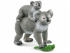 Schleich Wild Life      42566  Koala Mother with Baby