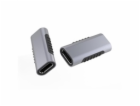 PremiumCord USB redukce USB C - USB-C (F/F)