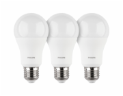 Philips LED Lamp E27 3-Pack  100W 2700K