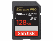 SanDisk SDXC karta 128GB Extreme PRO (200 MB/s Class 10, UHS-I U3 V30)