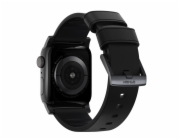 Nomad NOMAD Strap Modern Active Pro voděodolná kožená černá 42mm / 44mm konektor černý