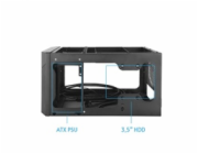 CHIEFTEC skříň Pro Cube Mini CN-01B-OP, ITX, Black, bez zdroje