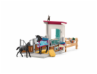 Schleich Horse Club     42611  Horse Box with Mare and Foal