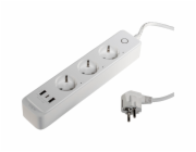 TP-Link Tapo P300(EU) chytrý WiFi prodlužovací kabel (3x230V,2xUSB-A,1xUSB-C,2300W,10A,2,4 GHz,BT)