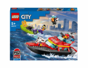 LEGO 60373 Městský hasičský člun, stavebnice