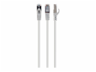 PATCH KABEL S/FTP cat.6a LSZH 1m white