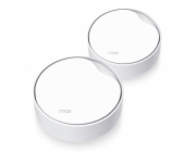 TP-Link Deco X50-PoE (2-pack) WiFi6 Mesh (AX3000,2,4GHz/5GHz,1x2,5GbELAN/WAN,1xGbELAN/WAN,1xPoE)