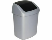 CURVER Swing Top Odpadkový Koš Stříbrná/Šedá 15l