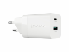 Varta Speed Charger 38W GaN PD  USB-C 20W + USB-A 18W, white