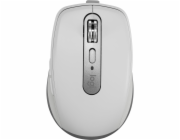 Logitech MX Anywhere 3S for Business - Myš - pravák - optický - 6 tlačítka - bezdrátový - Bluetooth - USB přijímač Logitech Logi Bolt - bledě šedá