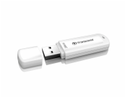 Transcend 256GB JetFlash 730 USB 3.1 flash disk, bílý