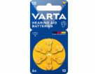 1x6 Varta Hearing Aid Batteries  Type 10             2461...