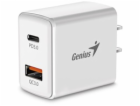 GENIUS nabíječka PD-20AC, 20W, rychlé nabíjení, USB-C PD3...