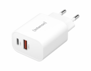 Intenso Power Adapter W30AC  1x USB-A 1x USB-C 30W     white