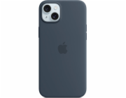 iPhone15 Plus Silicone Case MagSafe bouřkově modré MT123ZM/A