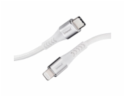 Intenso USB Cable C315L Nylon  1,5m white USB-C / Lightning 60W