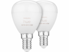 Philips Hue LED Luster E14 2pack  5,1W 470lm White Color ...