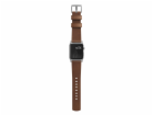 Řemínek Nomad NOMAD Moderní kožený hnědý 42mm / 44mm kone...