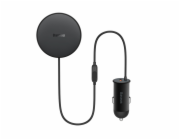 Baseus Magnetický držák do ventilační mřížky s nabíječkou USB-C 15W+25W černý