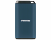 Transcend ESD410C 4TB, USB 20Gbps Type C, Externí odolný SSD disk (3D NAND flash), 2000MB/R, 2000MB/W, modrý