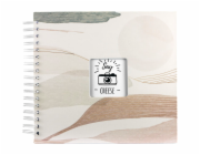 Hama Watercolor brown 7604 28x24  50 white Pages Spiral-Album