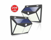 Svítidlo Domoletti SENS LK3301, 2W, IP44, bílá/černá