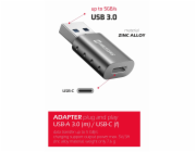 Swissten adapter usb-a(m)/usb-c(f)