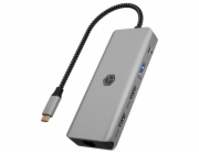 RAIDSONIC ICY BOX USB Type-C/2HDMI+USB+Type C+RJ45