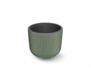 Hrnec Prosperplast Milly, plast, V 29,8 cm, zelený