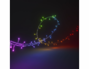 Nanoleaf  Holiday String Light - vnitřní/venkovní osvětlení vánočního stromku 20m (250 LED včetně ovladače) (technologie Matter) (černá)
