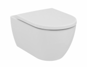 Záchod, nástěnný Ideal Standard Ellisse, s víkem, 365x545 mm