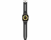 Decoded Decoded Ultra Traction - silikonový řemínek pro Apple Watch 49/45/44/42 mm Gen 1-9 - SE (černý)