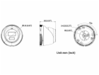 HiLook IP kamera | IPC-T240HA-LU | Kopule | 4MP | 2,8 mm ...