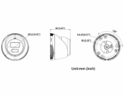 HiLook IP kamera | IPC-T240HA-LU | Kopule | 4MP | 2,8 mm | IP67 | H.265+