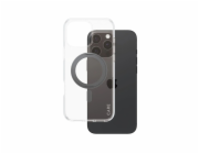 CARE by PanzerGlass - Zadní kryt pro mobilní telefon - kompatibilita s MagSafe - recyklovaný plast - pruhledná, cerná - pro Apple iPhone 16 Pro Max